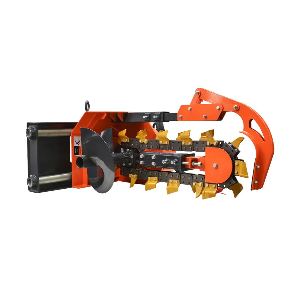 MechMaxx 28'' Side Shaft Trencher Skid Steer Attachment