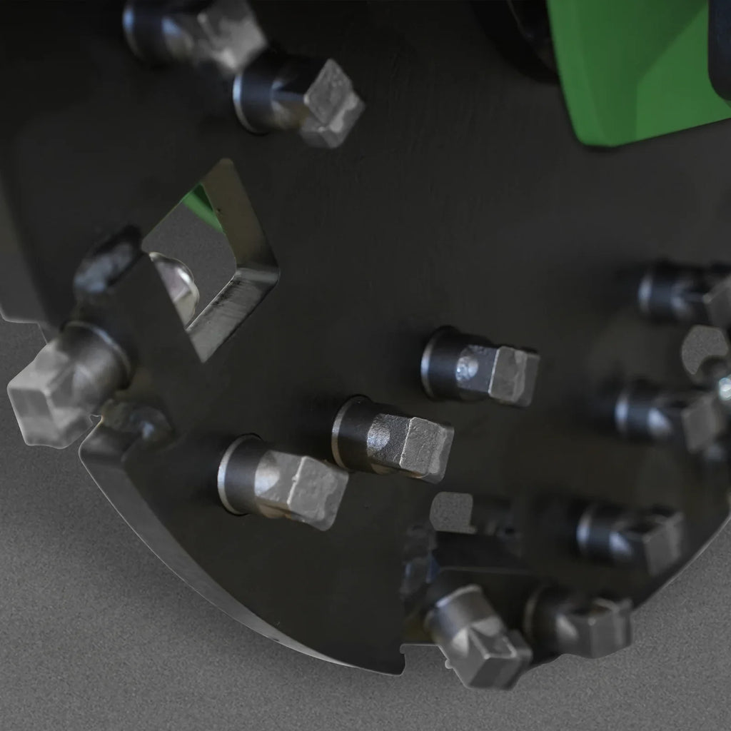 3-Point Hitch PTO Stump Grinder with 34 Carbide Teeth (PTO Shaft Included with Slip Clutch),  for 15-45HP Tractor,  SG24