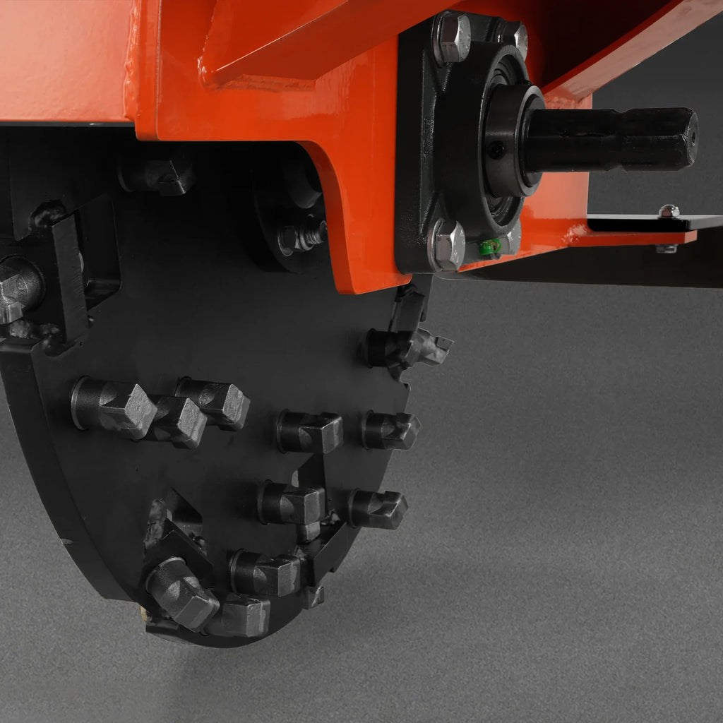 3-Point Hitch PTO Stump Grinder with 34 Carbide Teeth (PTO Shaft Included),  for 15-45HP Tractor,  SG24
