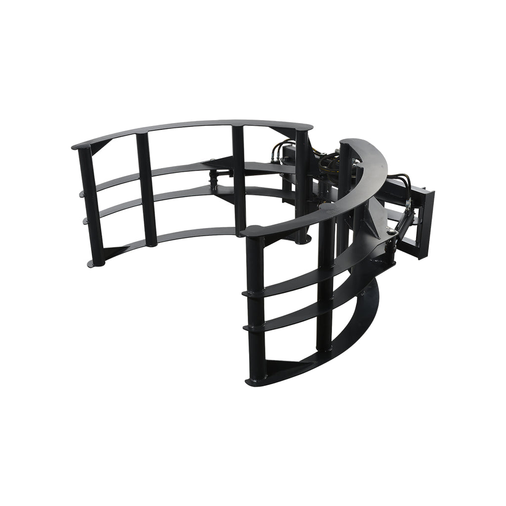2800lbs Skid Steer Bale Grapple Grab Attachment ,  HBG88