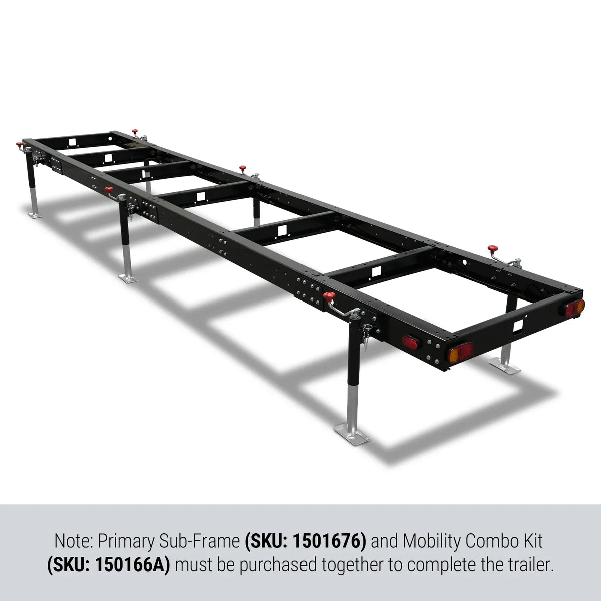 Primary Sub-Frame for SM-32 Trailer, 20' Track Length