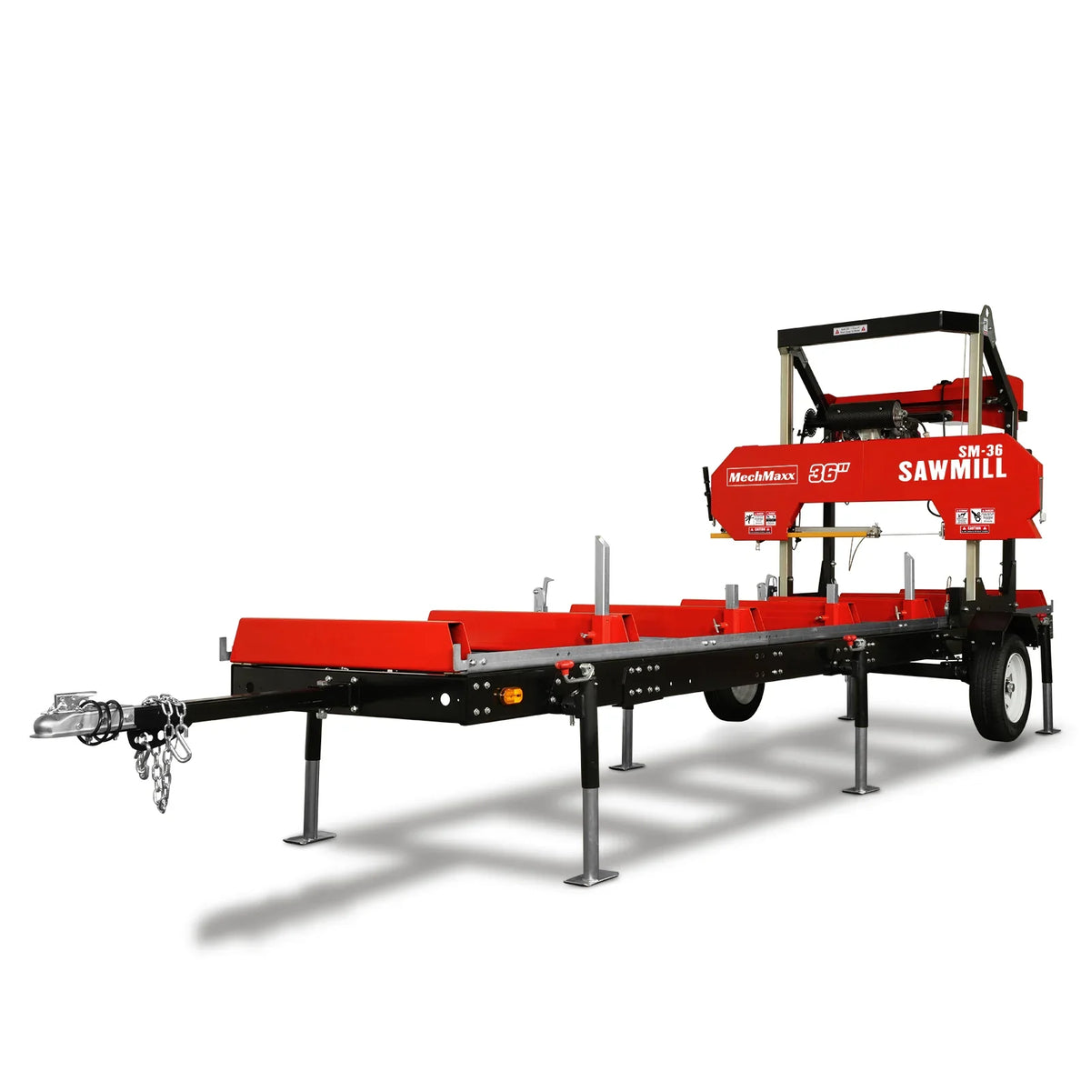 Tire; Trailer Hitch; Torsion Axle Combo Kit for SM-36 Trailer