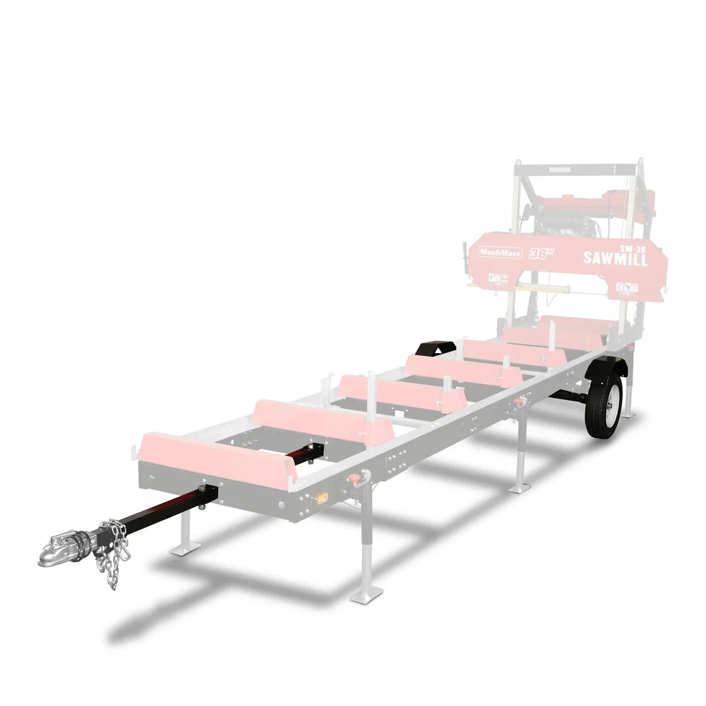 Tire; Trailer Hitch; Torsion Axle Combo Kit for SM-36 Trailer