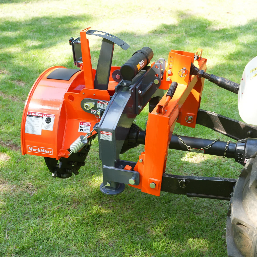3-Point PTO Stump Grinder & 6",  3 Point Hydraulic PTO Wood Chipper Bundle, SG24PRO & WC68H