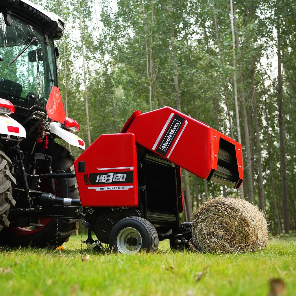 Hay Baler & Hay Rake Tedder & Disc Mower Bundle,  HB3120,  HT100,  DM6