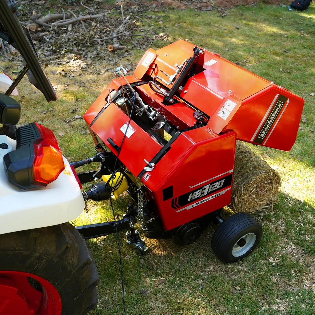 Hay Baler & Hay Rake Tedder & Disc Mower Bundle,  HB3120,  HT100,  DM6