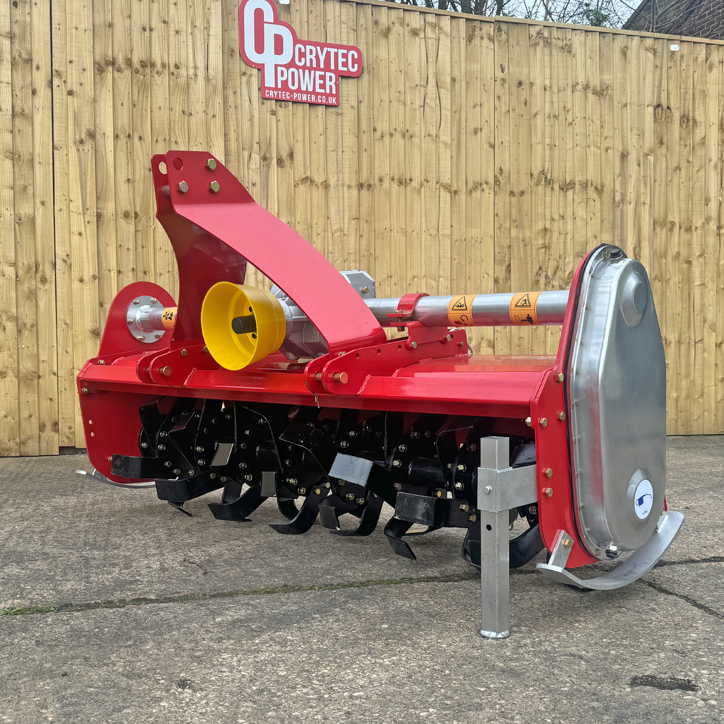 Crytec 140 1.4m Heavy-Duty Tractor Rotavator Tiller