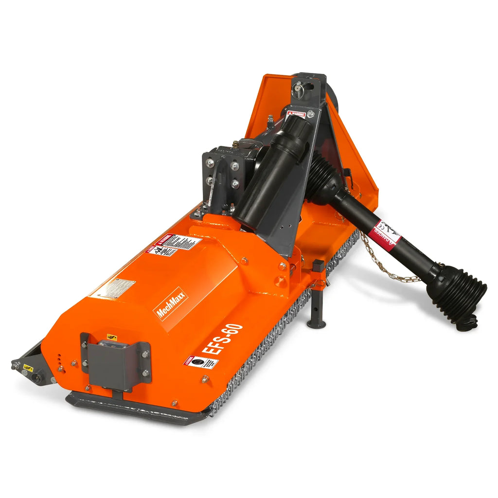 60'' Light-duty Flail Mower 3 Point 15-35HP ,  PTO Driven,  EFS60