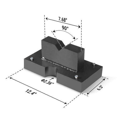 (1 Pack / 2 Pcs ) Press Plates for 100T Shop Press (for SKU: 200065, 200066)