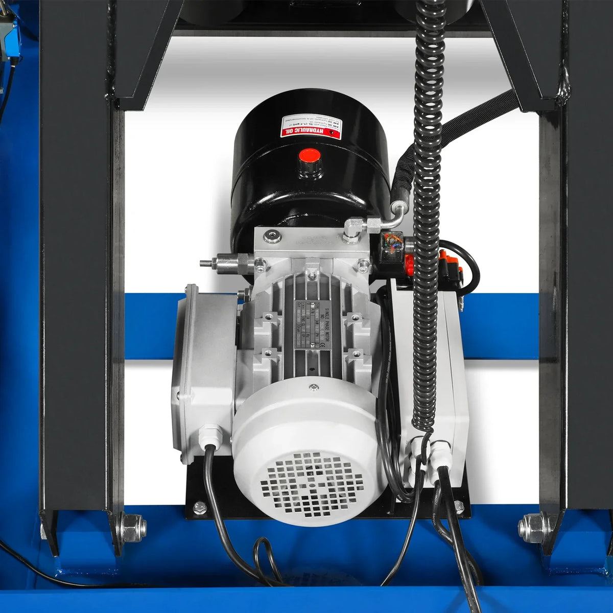Wireless Remote Control Double Scissor Electric Hydraulic Lift Table, 2200lb Capacity, 86.6" x 51.2" Large Platform, 102.4" Lift Height, ELTD22L