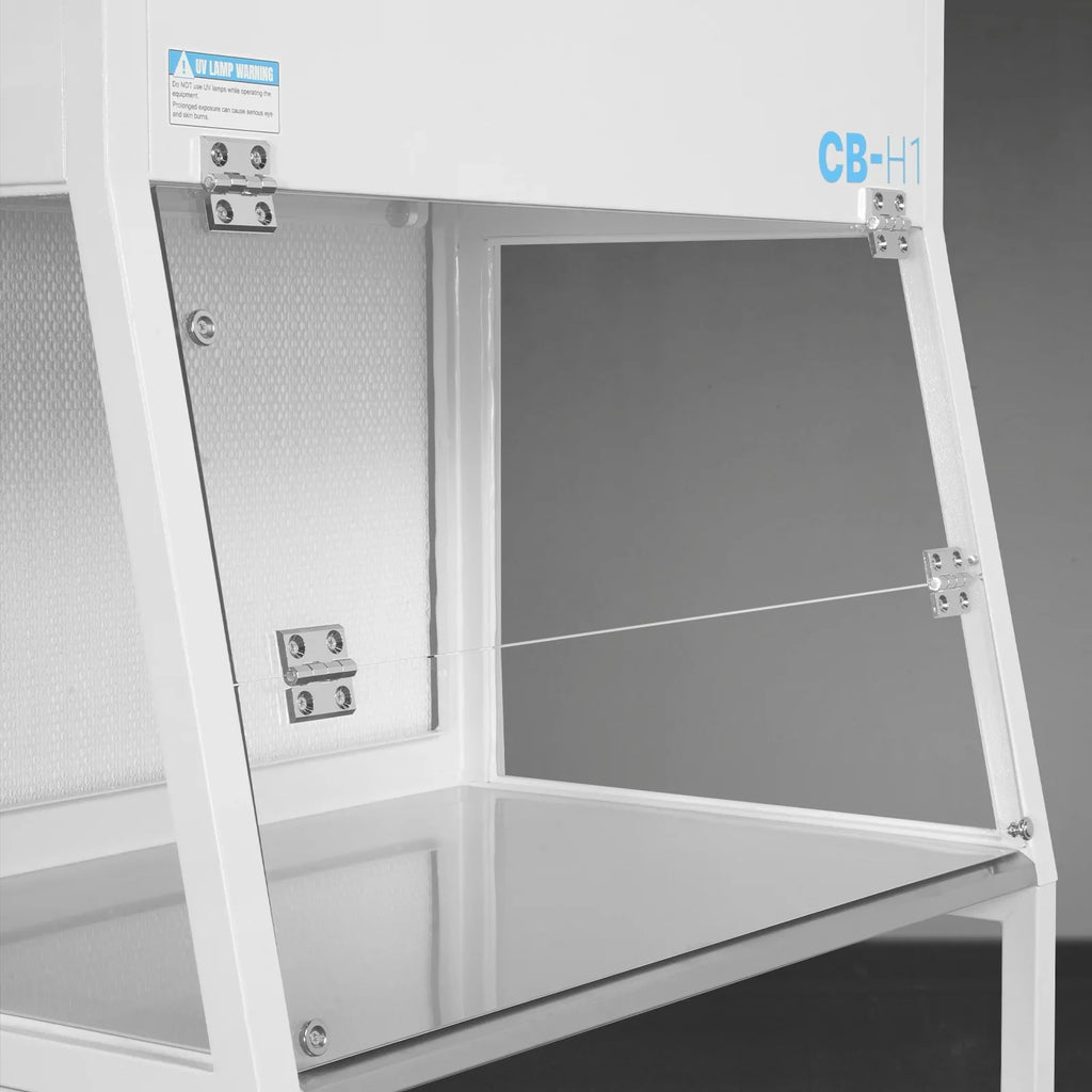 33.9″ Wide CB-H1 Horizontal Laminar Flow Clean Bench with HEPA Filtration & UV Sterilization | ISO Class 5