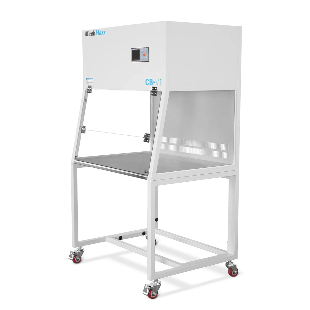 33.9″ Wide CB-V1 Vertical Laminar Flow Clean Bench with HEPA Filtration & UV Sterilization | ISO Class 5
