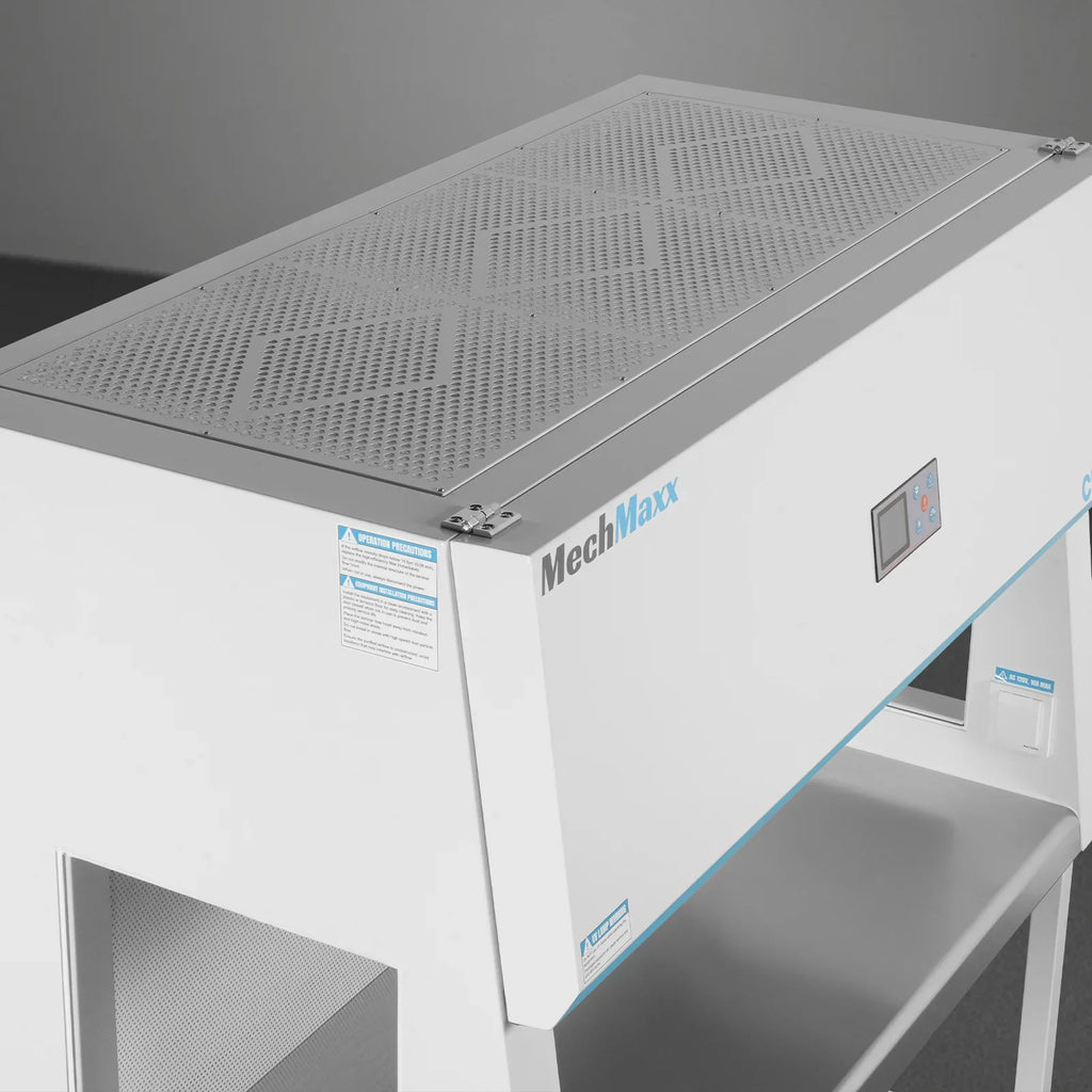 57.5″ Wide CB-H2Pro Horizontal Laminar Flow Clean Bench with HEPA Filtration & UV Sterilization | ISO Class 5