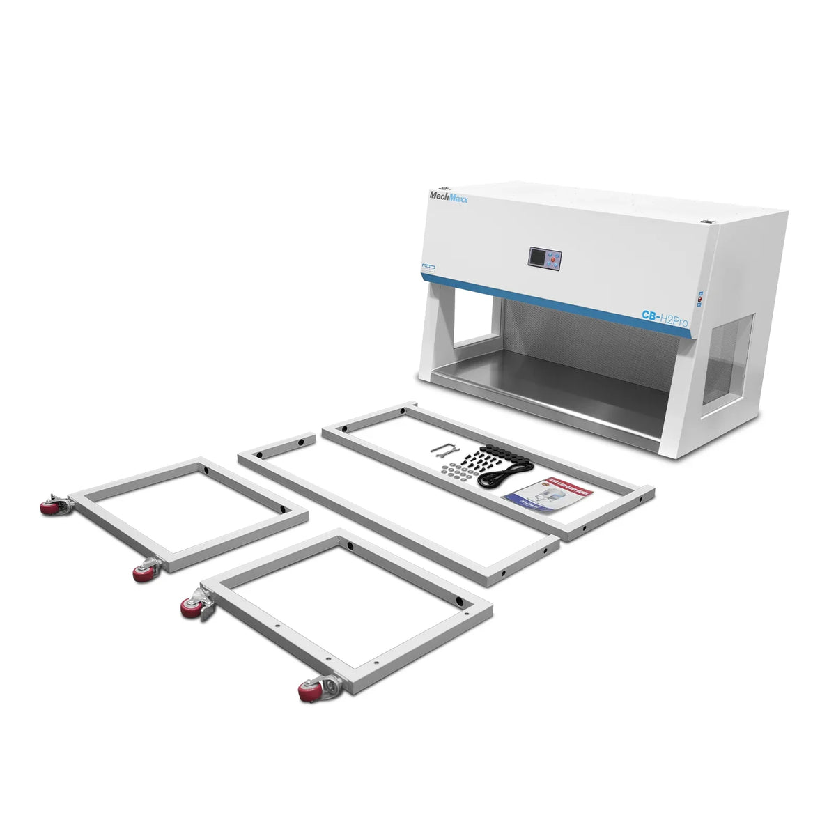 57.5″ Wide CB-H2Pro Horizontal Laminar Flow Clean Bench with HEPA Filtration & UV Sterilization | ISO Class 5
