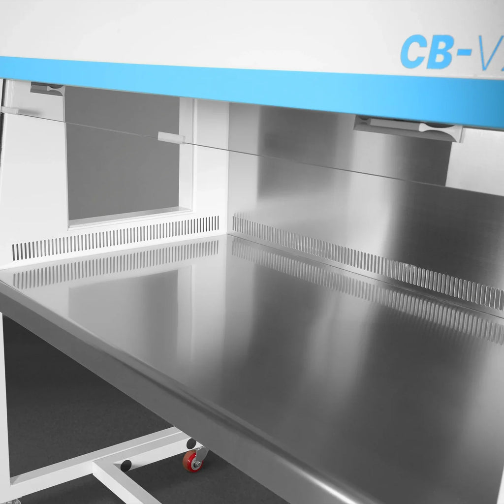 57.5″ Wide CB-V2Pro Vertical Laminar Flow Clean Bench with HEPA Filtration & UV Sterilization | ISO Class 5