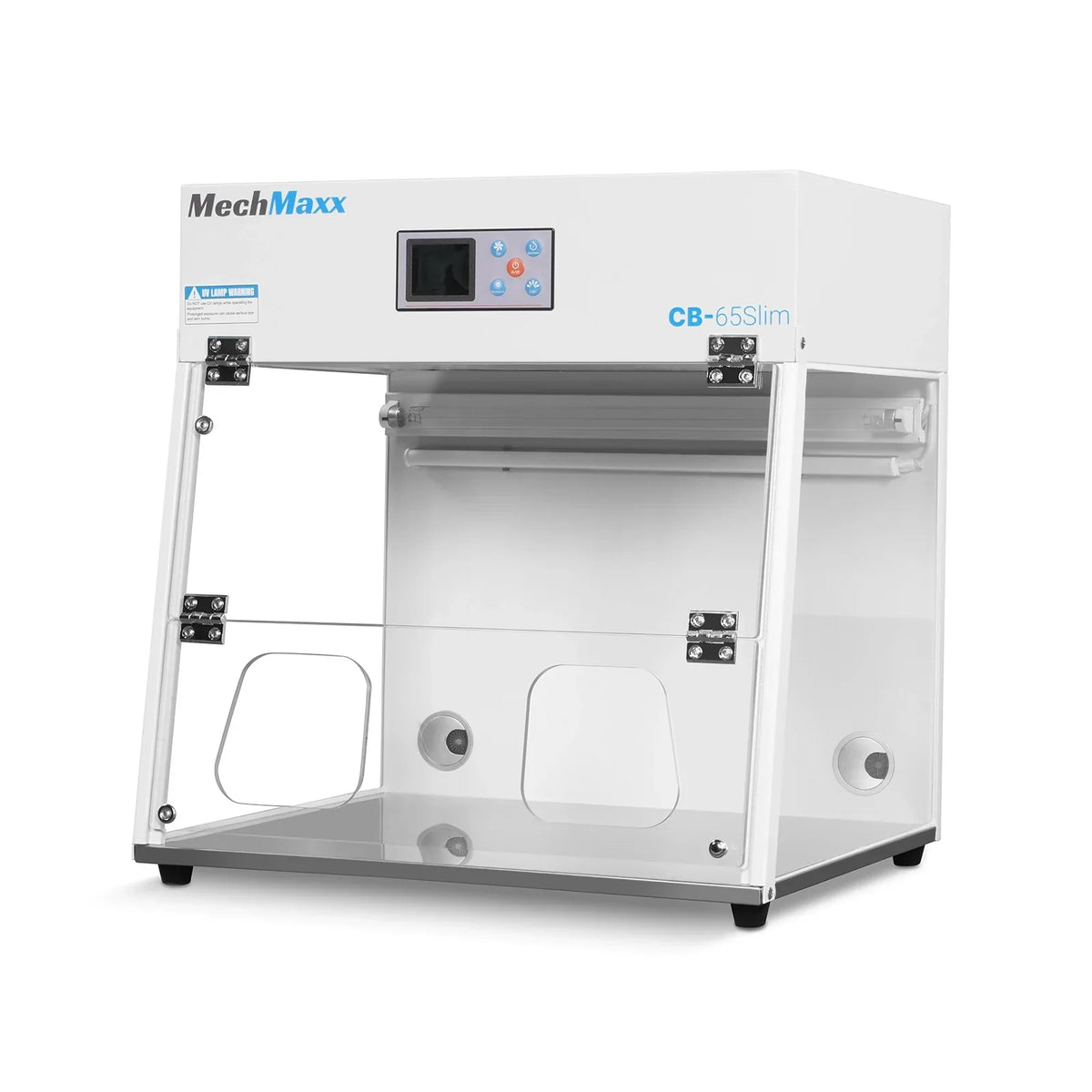 26" Wide CB-65Slim Desktop Vertical Laminar Flow Clean Bench with HEPA Filtration & UV Sterilization | ISO Class 5