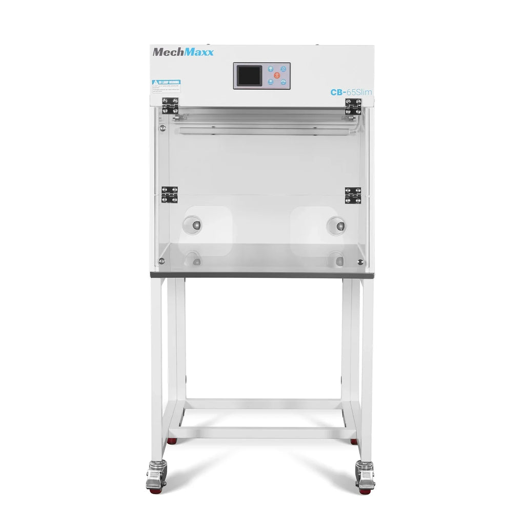 26" Wide CB-65Slim Desktop Vertical Laminar Flow Clean Bench with HEPA Filtration & UV Sterilization | ISO Class 5