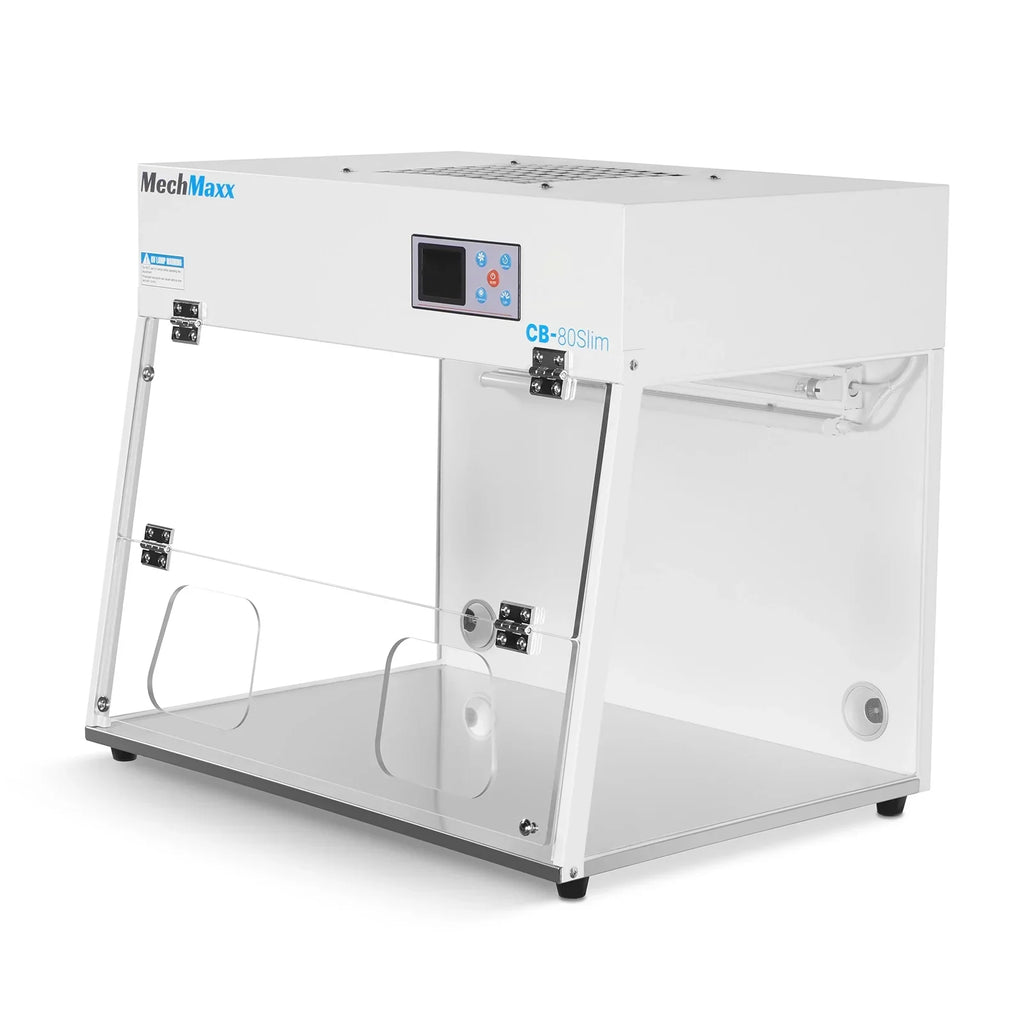 31.9" Wide CB-80Slim Desktop Vertical Laminar Flow Clean Bench with HEPA Filtration & UV Sterilization | ISO Class 5