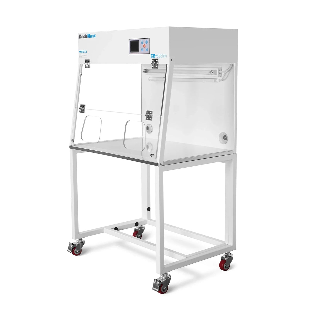 31.9" Wide CB-80Slim Desktop Vertical Laminar Flow Clean Bench with HEPA Filtration & UV Sterilization | ISO Class 5