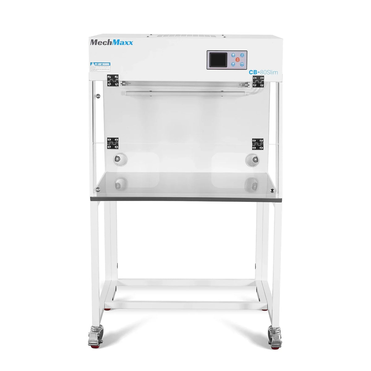 31.9" Wide CB-80Slim Desktop Vertical Laminar Flow Clean Bench with HEPA Filtration & UV Sterilization | ISO Class 5