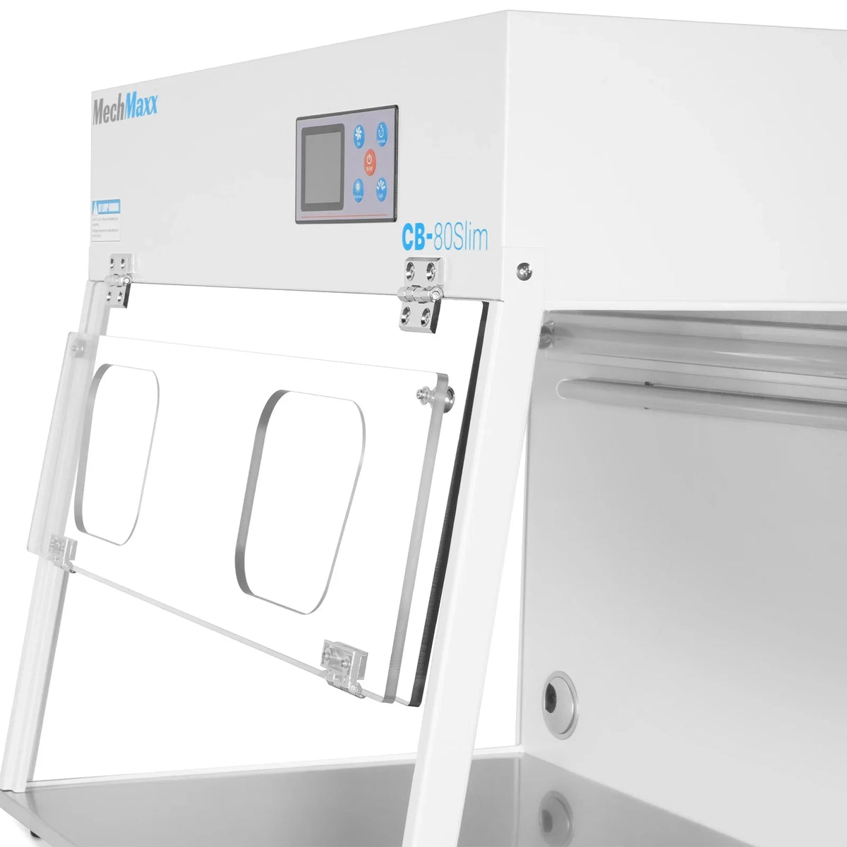 31.9" Wide CB-80Slim Desktop Vertical Laminar Flow Clean Bench with HEPA Filtration & UV Sterilization | ISO Class 5