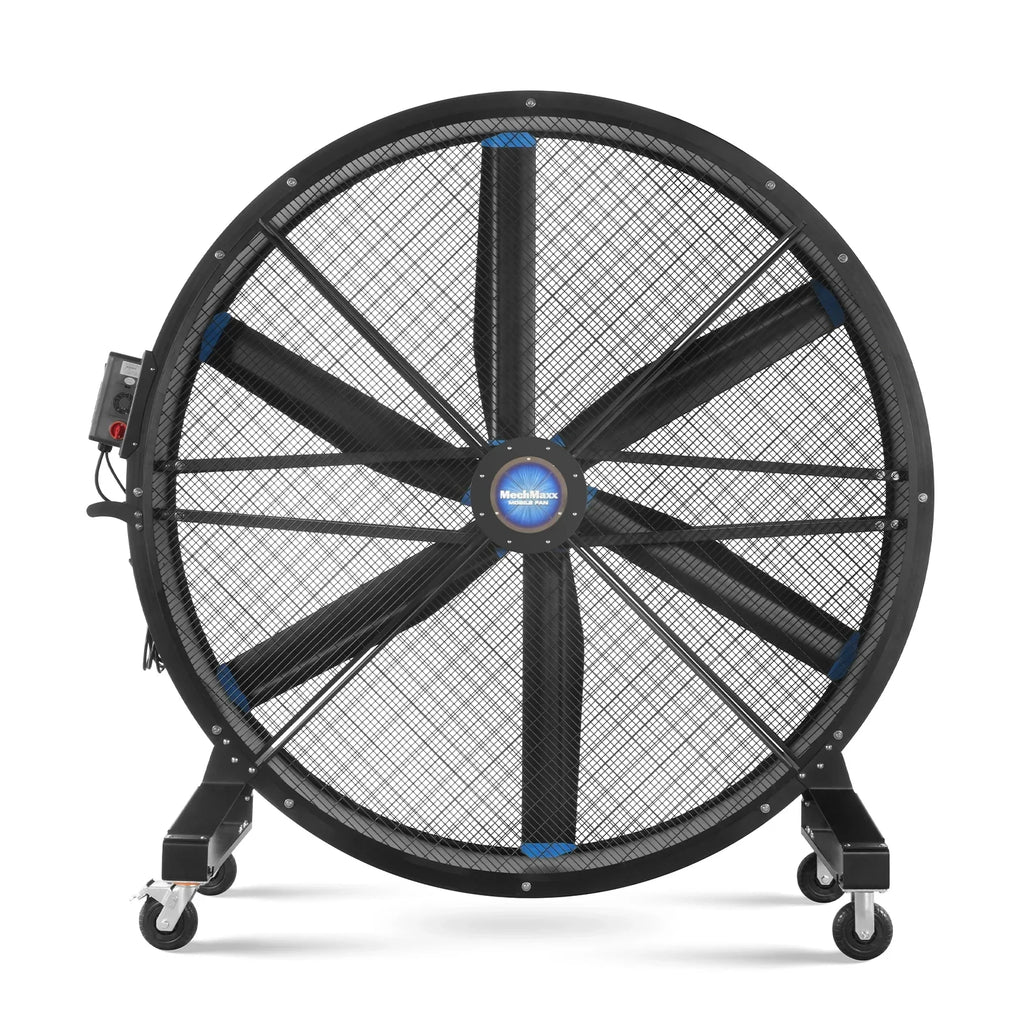 79" Portable Industrial Fan with Variable High-Efficiency PMSM Motor,Mobile High Volume Floor Fan for Warehouse,Workshop & Gym