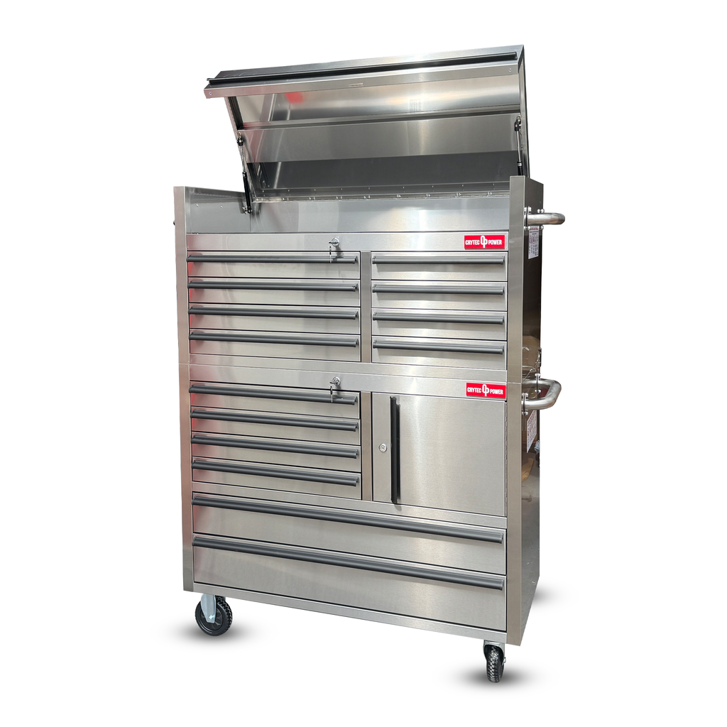 *COLLECTION ONLY* 41" Stainless Steel | 14 Drawer | Tool Cabinet