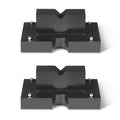 (1 Pack / 2 Pcs ) Press Plates for 100T Shop Press (for SKU: 200065, 200066)
