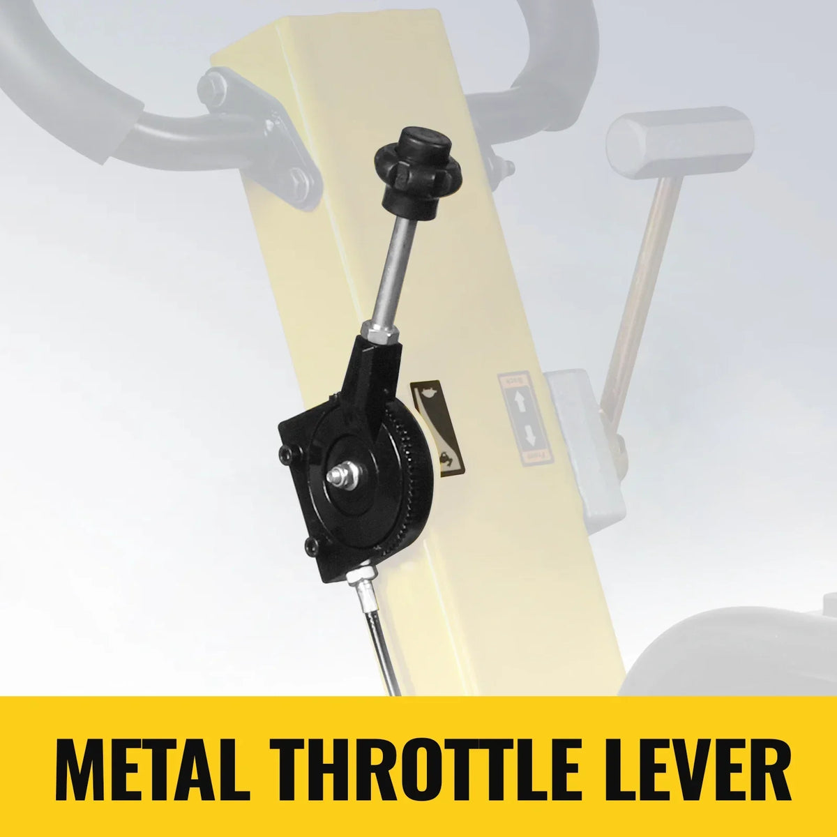 5.8 HP Reversible Plate Compactor with Wheel Kit and Extension Plates, 5625 lb Centrifugal Force, PC150Z
