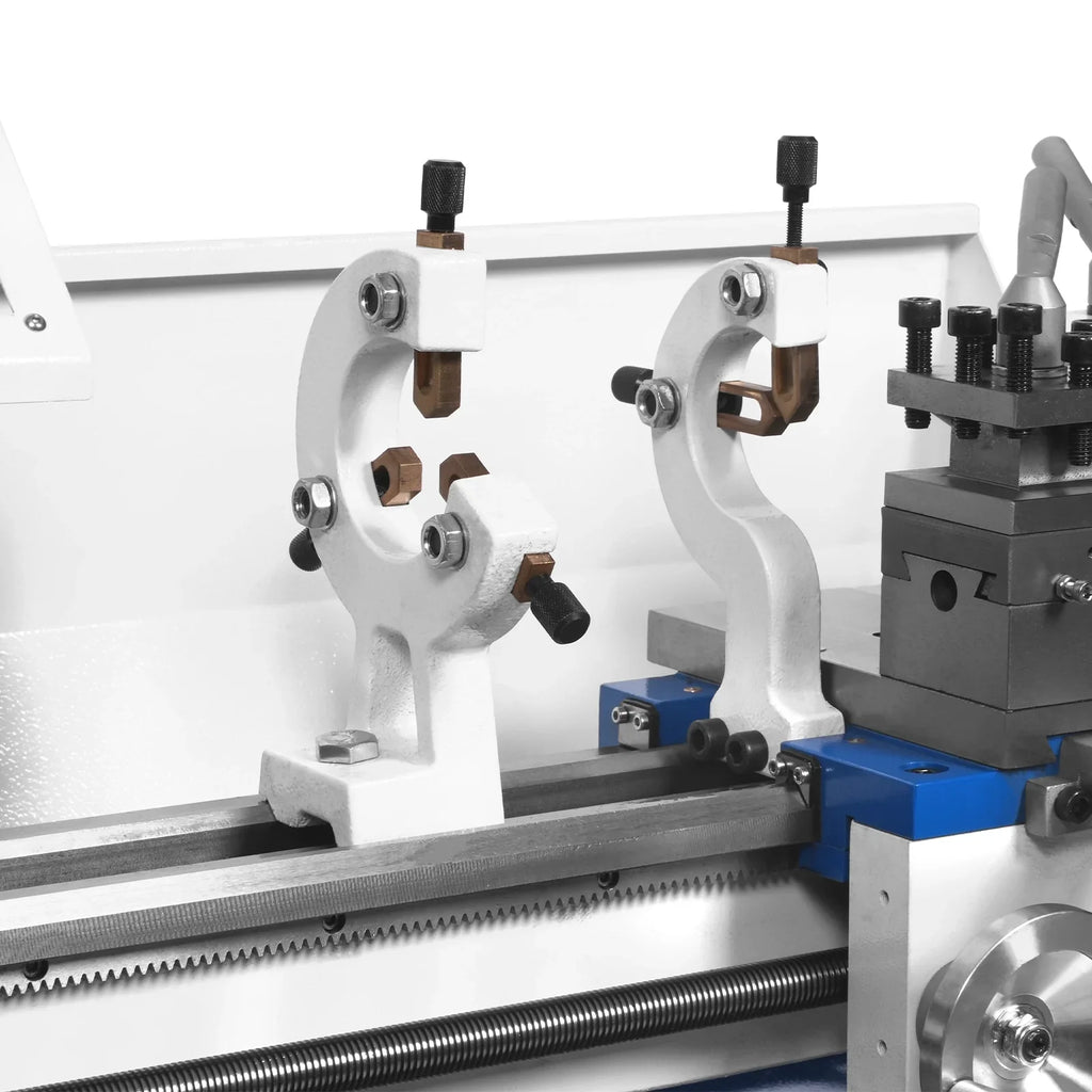 1.5‘’ Spindle Bore Metal Lathe Machine 8'' x 16''  0-2500 RPM Variable Speed Metal Working Machine Small Lathe without Stand 0831V (3.0)