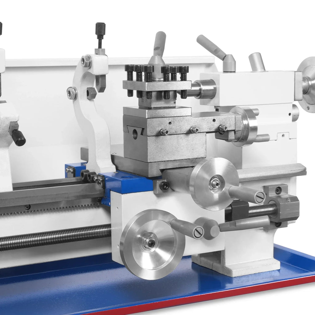 1.5‘’ Spindle Bore Metal Lathe Machine 8'' x 16''  0-2500 RPM Variable Speed Metal Working Machine Small Lathe without Stand 0831V (3.0)