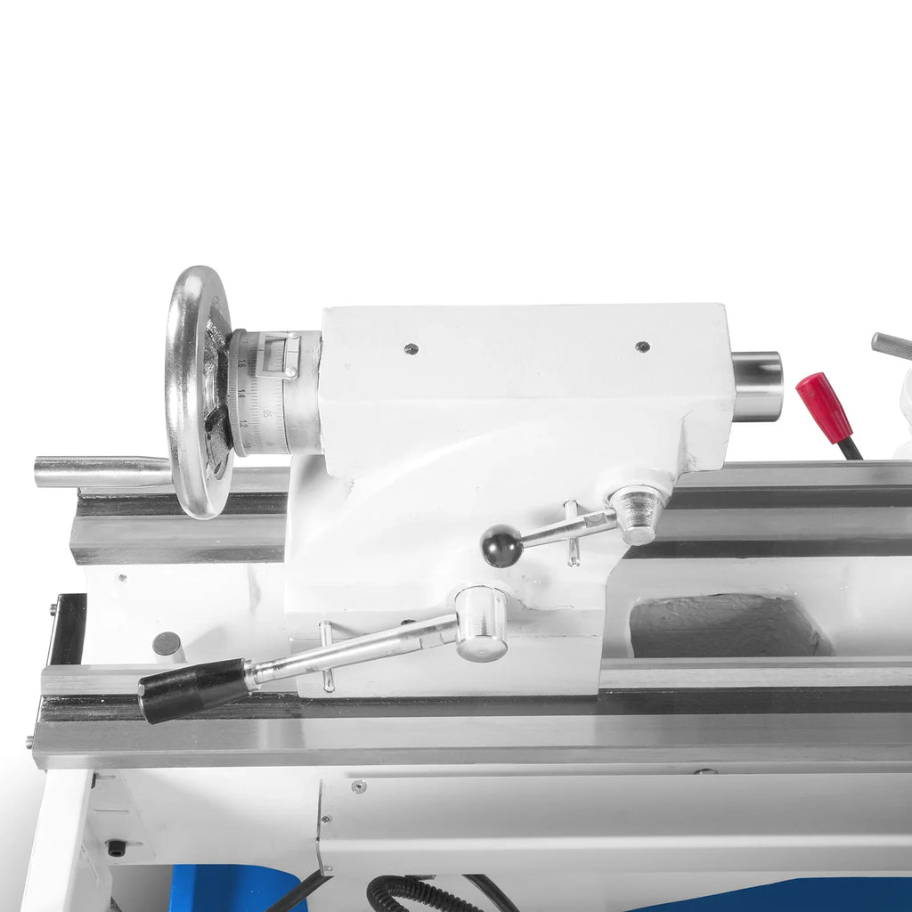 13" x 37" Industrial Heavy Duty Bench Metal Lathe 1.5HP/1100W Metal Working Lathe High Precision 64-1500 RPM Variable Speed with Four-axis sliding system 1337G4