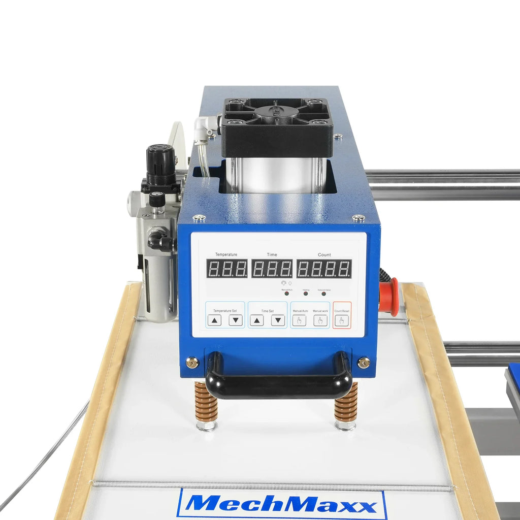 16x24 Inch Commercial Pneumatic Dual Platen Heat Press - Auto Lift Digital Sublimation Transfer Machine with AIRTAC Pneumatic Parts & Adjustable Pressure (110V 2.2HP)