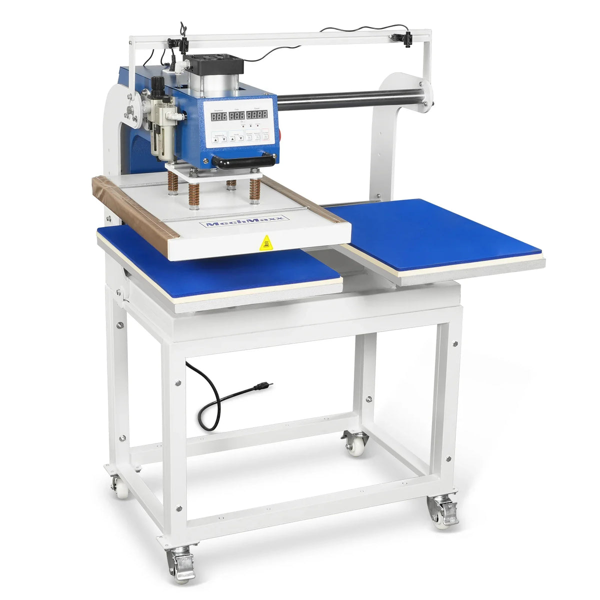 16x24 Inch Commercial Pneumatic Dual Platen Heat Press - Infrared Positioning Auto Lift Sublimation Transfer Machine Digital LCD Control (110V 2.2HP)