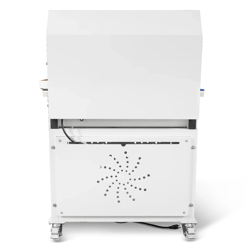 16x24 Inch Commercial Pneumatic Dual Platen Heat Press - Auto Lift Sublimation Transfer Machine with Storage Base Cabinet (110V 1650W)