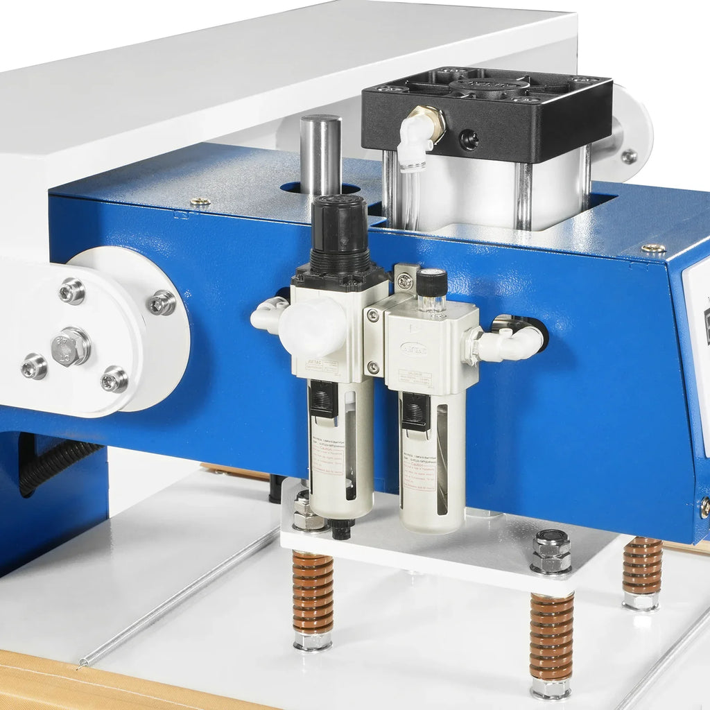 16x24 Inch Commercial Pneumatic Dual Platen Heat Press - Auto Lift Sublimation Transfer Machine with Storage Base Cabinet (110V 1650W)