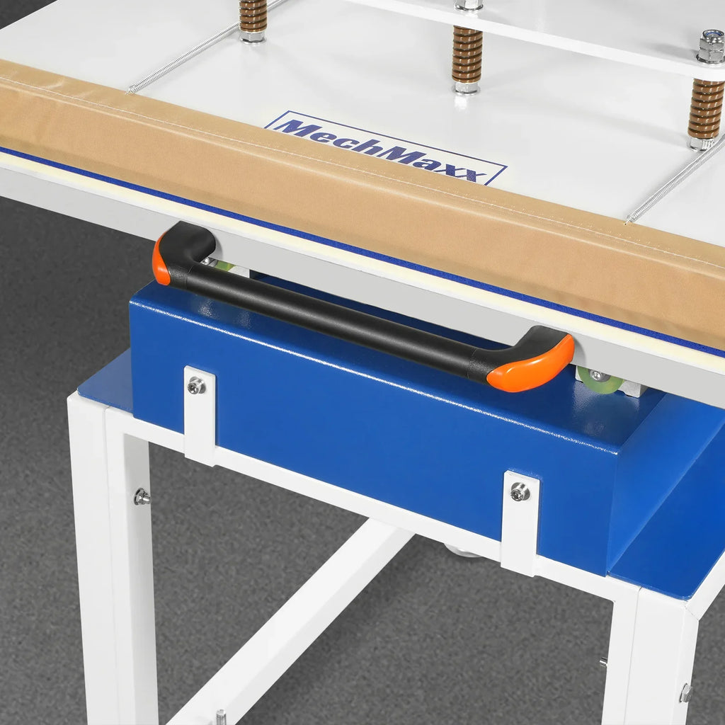 24x32 Inch (60x80cm) Industrial Pneumatic Single Station Heat Press Slide-Out Worktable LCD Touchscreen Sublimation Machine with AIRTAC Pneumatic Components (220V 8HP)