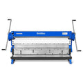 52-inch 3-in-1 Heavy Duty Pan and Box Brake – Slip Roll, Shear, Bending Machine for Sheet Metal, 16 Gauge Mild Steel, Adjustable Fingers, Heavy Duty, Metalworking, Fabrication, Rolling, Bending MMCB5216