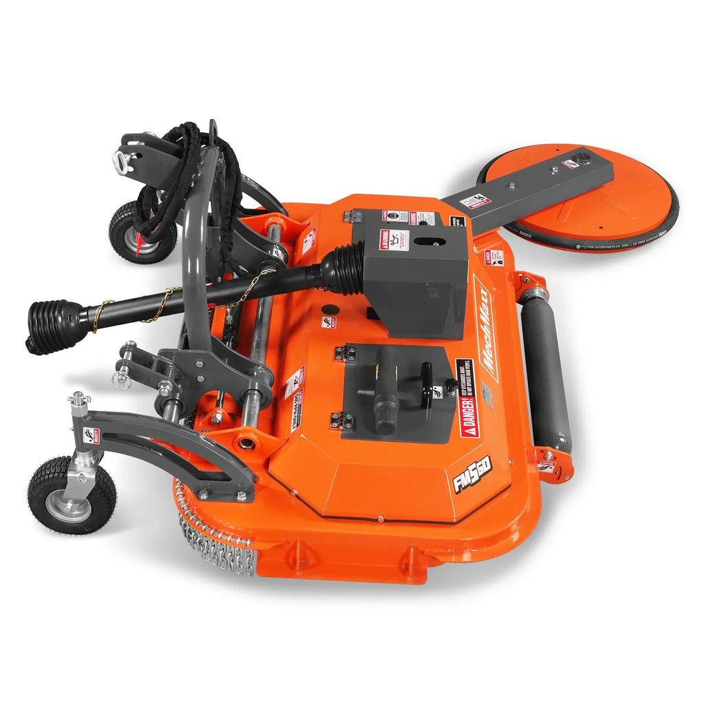 60 in Orchard Finish Mower,  3 Point Hitch Cat.1,  Hydraulic Offset,  PTO Shaft Included with Shear Bolt,  20-45 HP,  FMS60