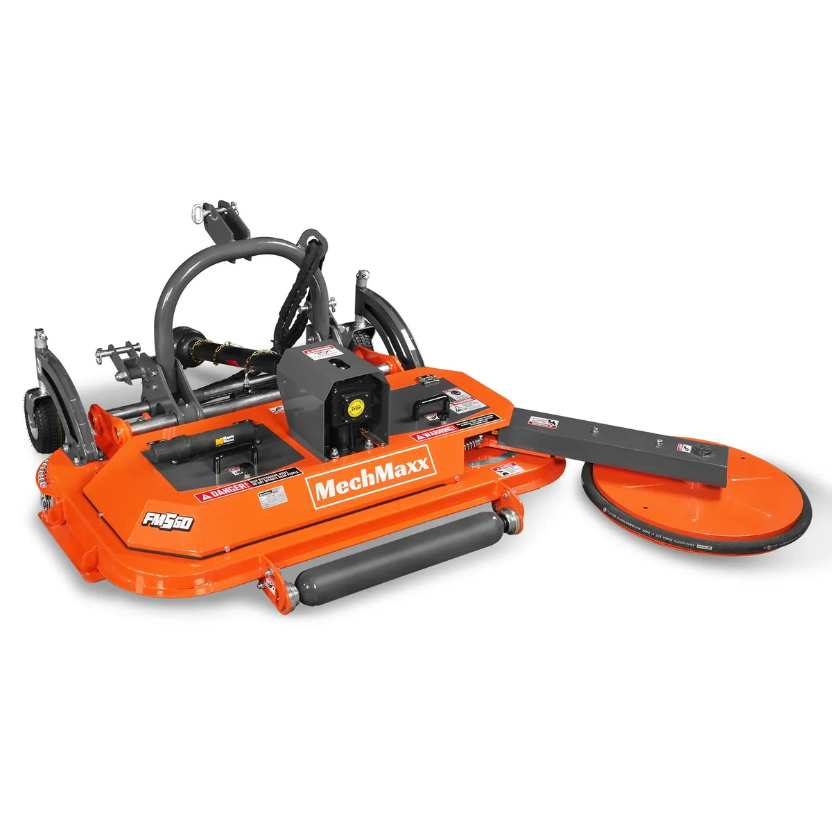 60 in Orchard Finish Mower,  3 Point Hitch Cat.1,  Hydraulic Offset,  PTO Shaft Included with Shear Bolt,  20-45 HP,  FMS60