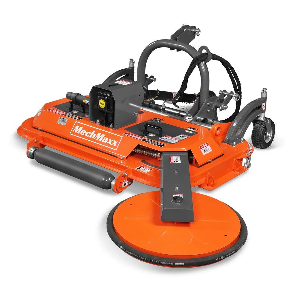 60 in Orchard Finish Mower,  3 Point Hitch Cat.1,  Hydraulic Offset,  PTO Shaft Included with Shear Bolt,  20-45 HP,  FMS60