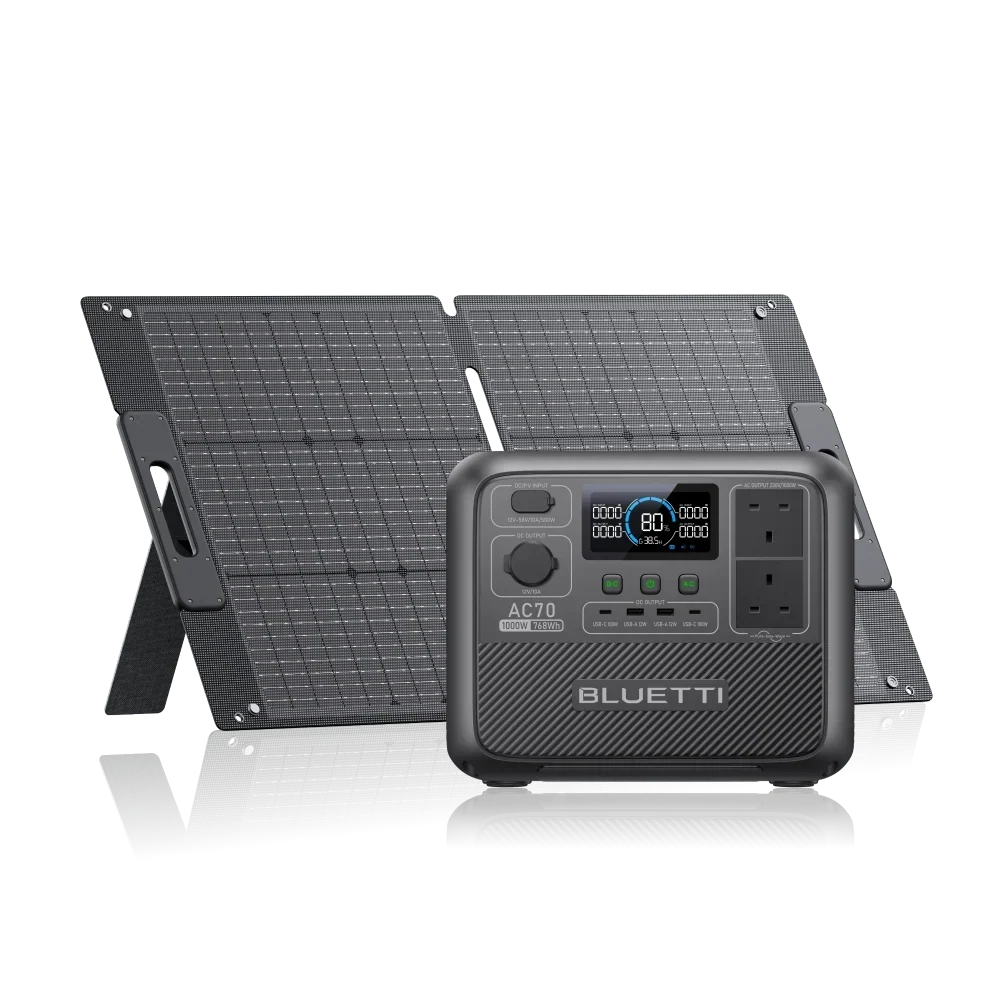 BLUETTI AC70 Portable Power Station | 1,000W 768Wh