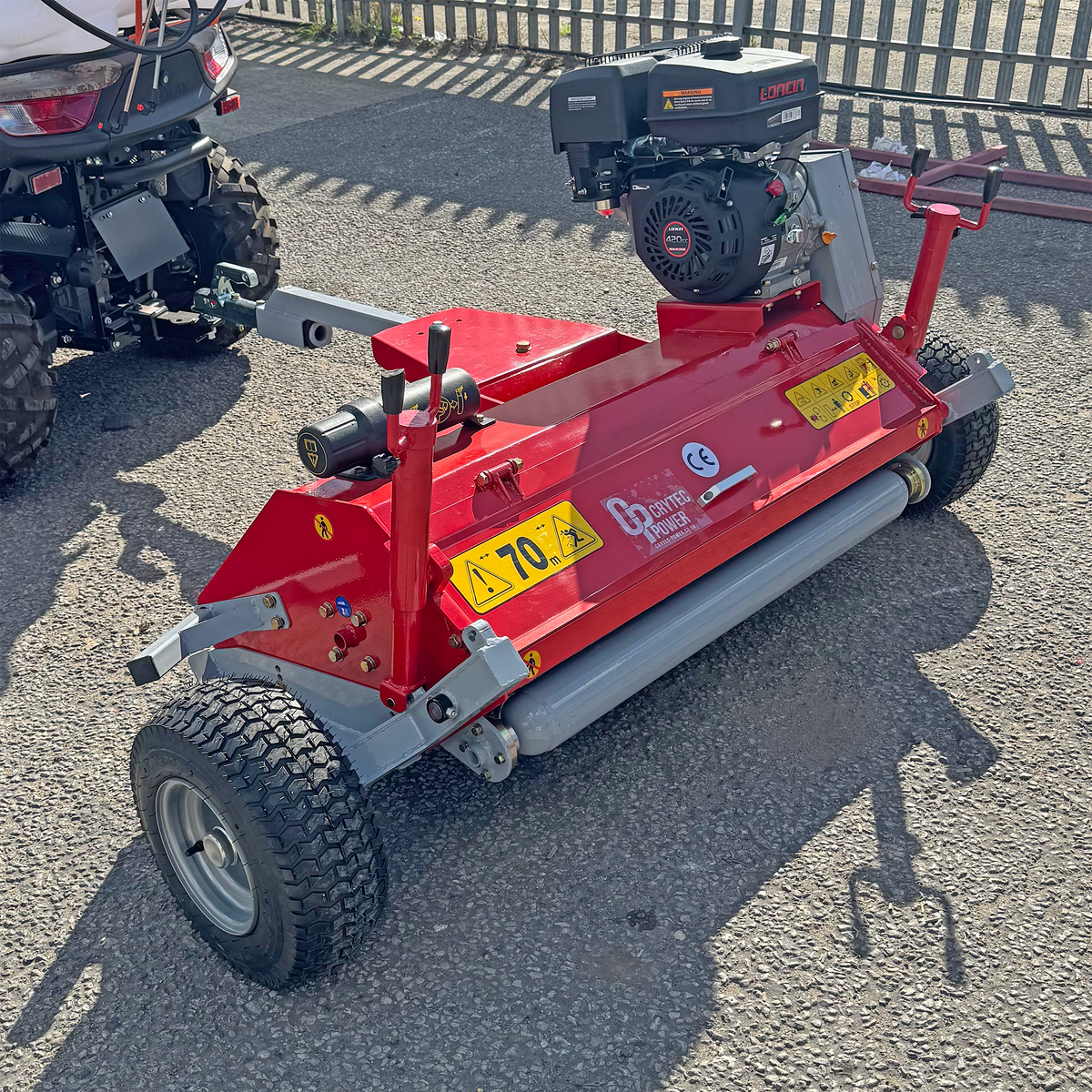 Crytec ATV150 Flail Mower 15Hp Power Mower