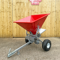 Crytec 350lb Heavy Duty ATV Towable Spreader For Salt Grit Seeding Garden