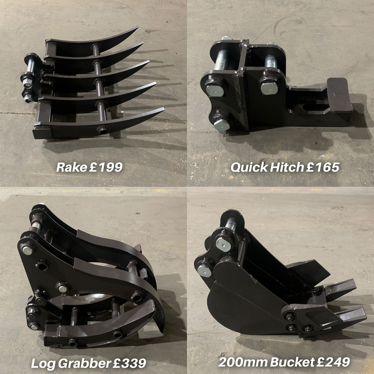 Crytec 1 Tonne Mini Excavator CREX10-K | Koop Diesel Engine | 10HP 7.6KW Power | 1550mm Depth l Digger