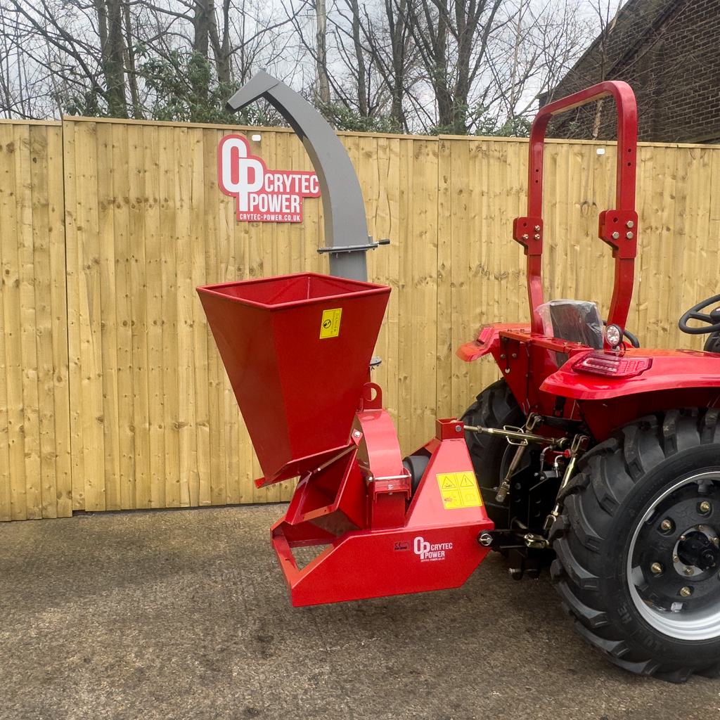 Crytec | BX42S | PTO Wood Chipper | Gravity Feed | 4 inch/100mm