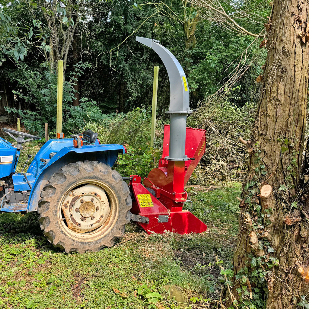 Crytec | BX42S | PTO Wood Chipper | Gravity Feed | 4 inch/100mm