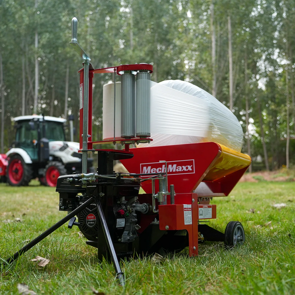 Hay Baler & Hay Wrapper & Hay Rake Tedder  Bundle,  HB3120,  HW20,  HT100