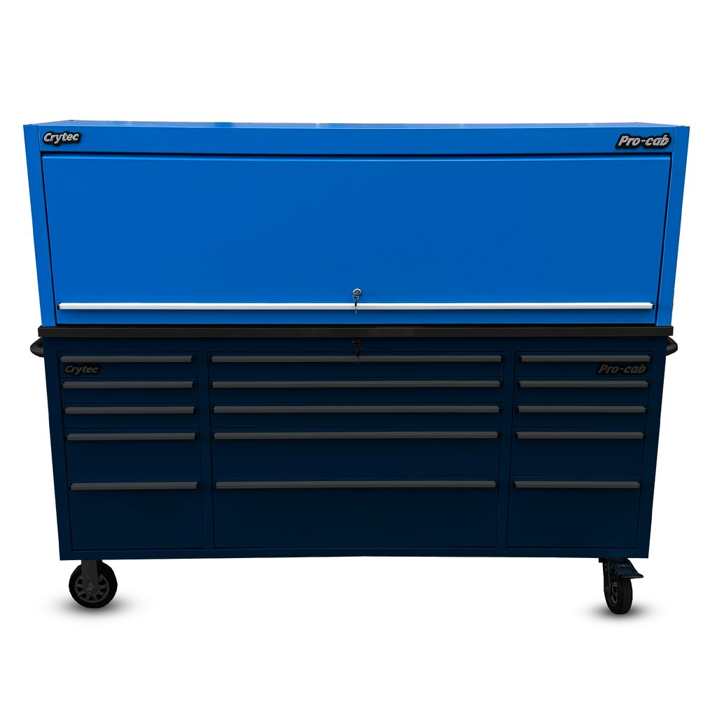 Top Hutch For Blue 72 inch Pro Cab