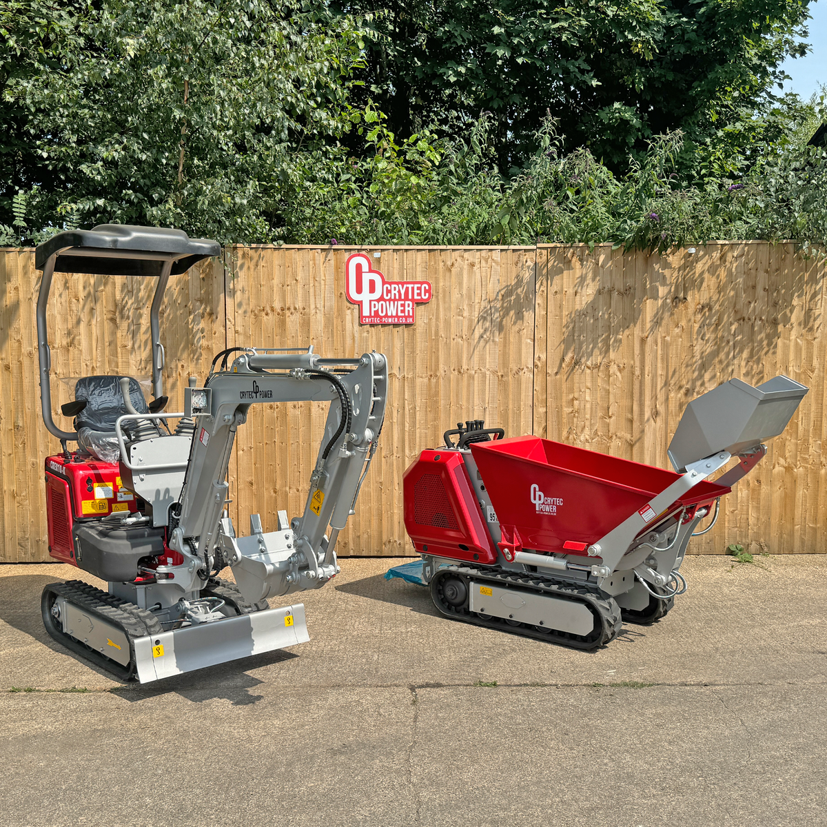 1 Tonne Excavator & 800kg Mini Dumper Bundle *SAVE BIG*